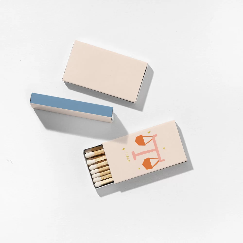 Color Pop Zodiac Matchboxes