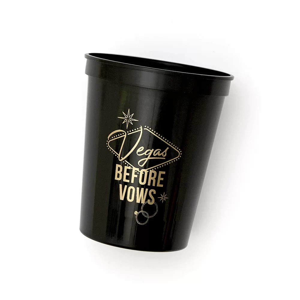 Vegas Before Vows Stadium Cups - Pack of 12