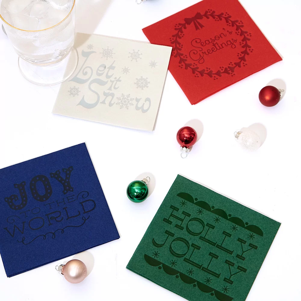 Vintage Christmas Cocktail Pack