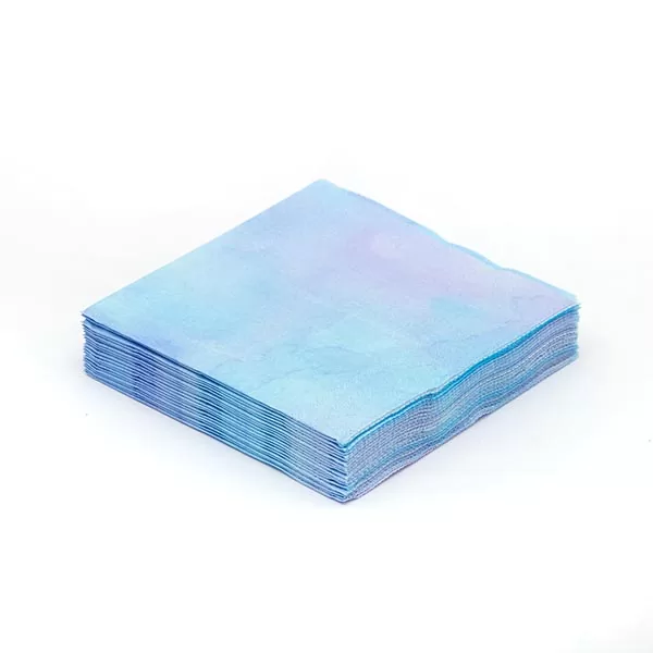 Watercolor Ocean stack of napkins