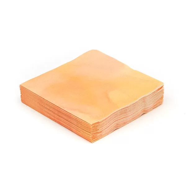 Watercolor Sunrise stack of napkins