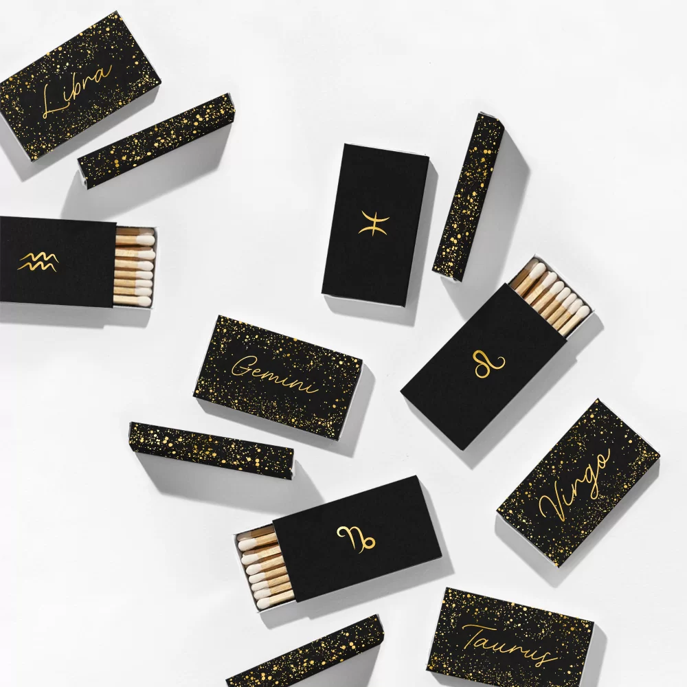 Zodiac Matchboxes