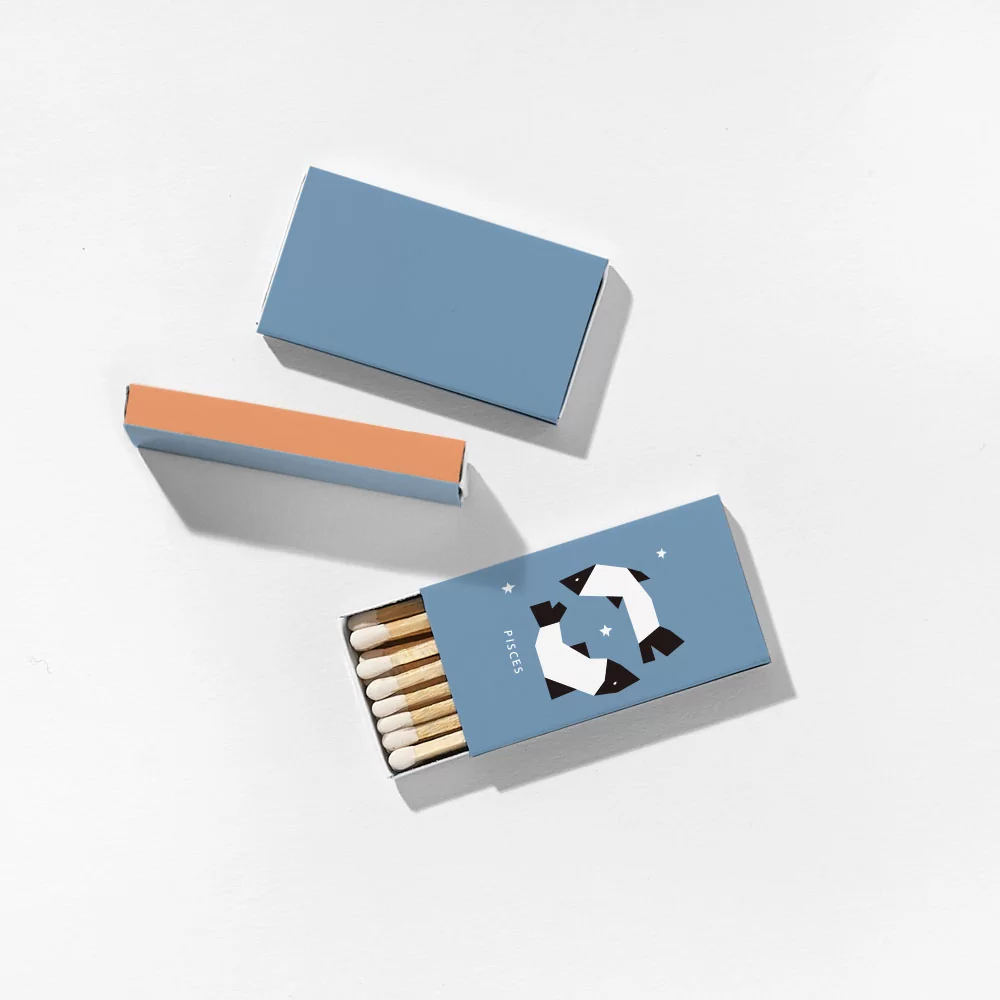 Color Pop Zodiac Matchboxes