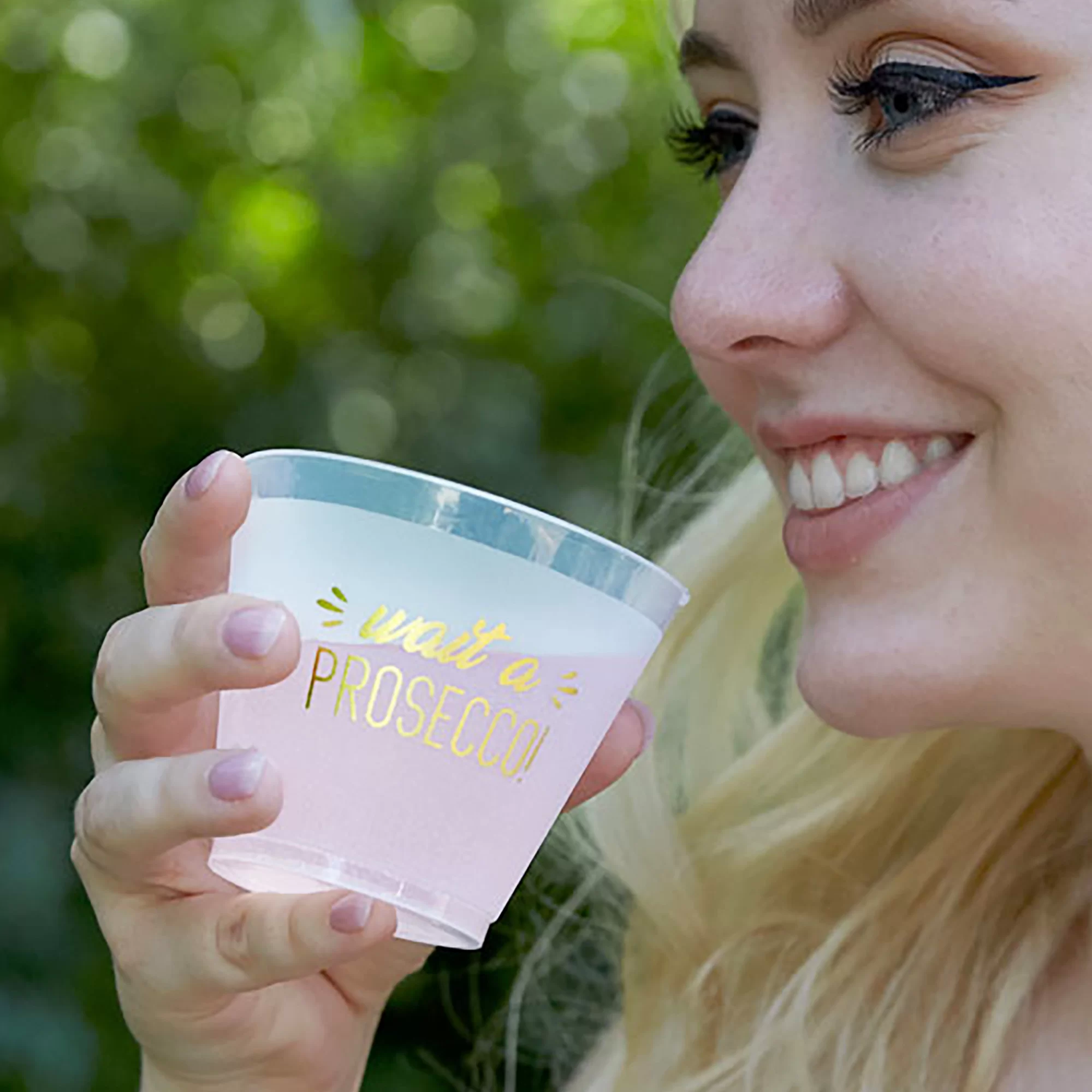 Wait a Prosecco Frosted Cup