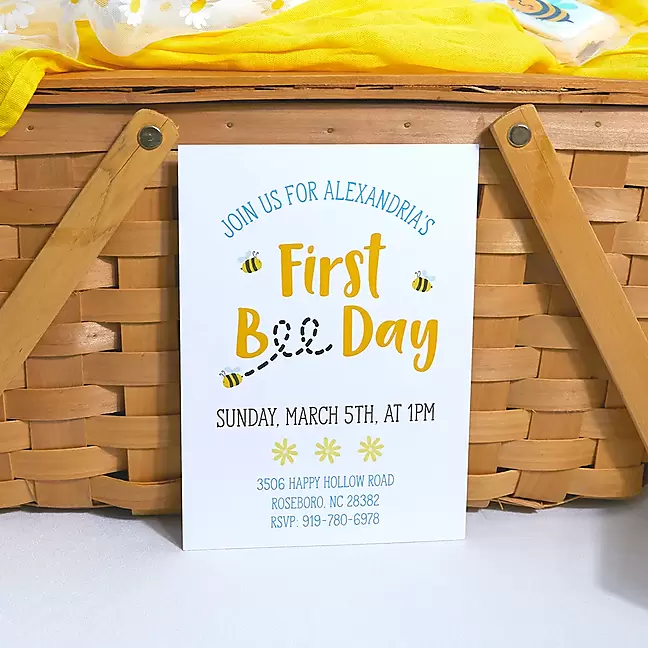 Birthday Invite Design