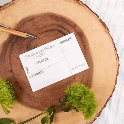 Recipe Card (Foil)