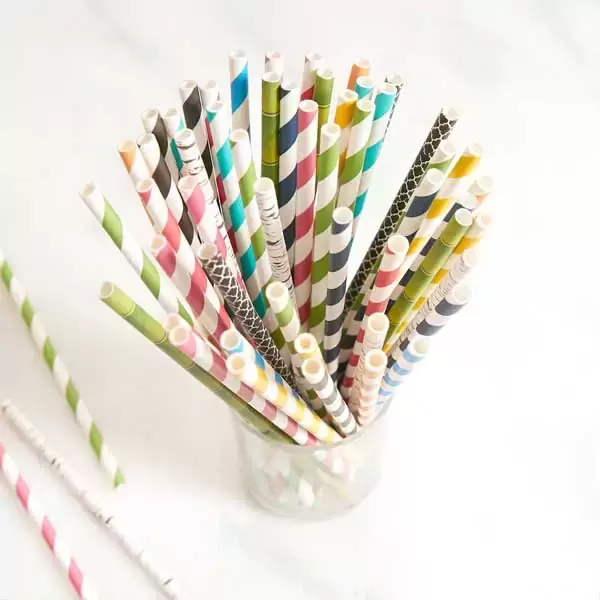 Striped Straw