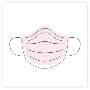 Customize Anniversary Patterned Disposable Face Masks More