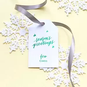 Luggage Gift Tag (Letterpress)