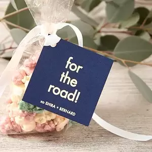 Letterpress Scalloped Gift Tag