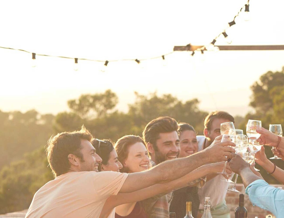 Outdoor summer party