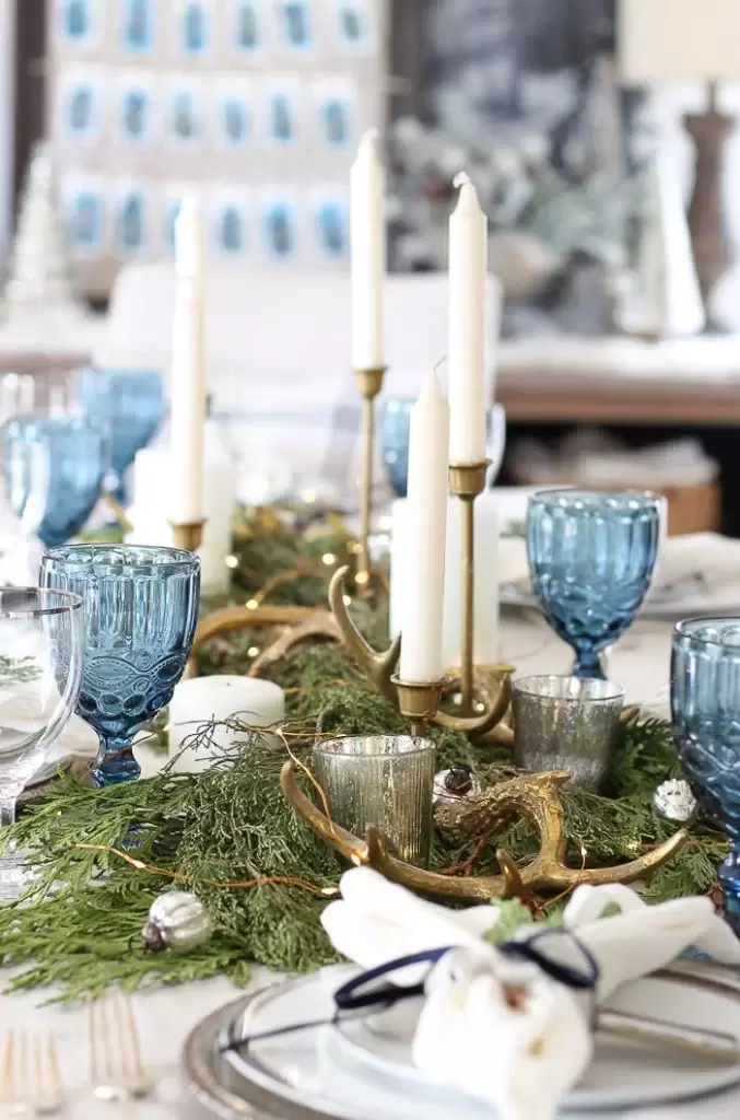 Winter Blue Woodland Wedding