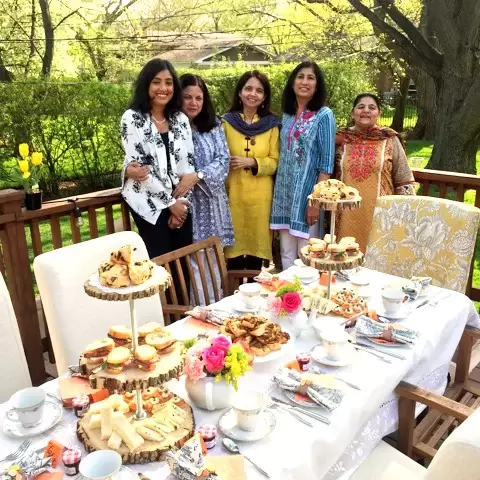 Mother's Day Party Guests