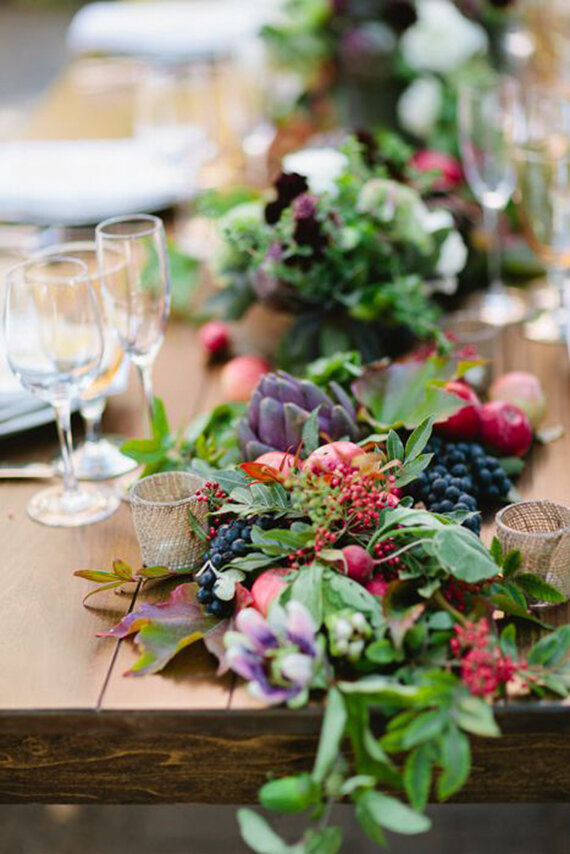 Wedding berry garland