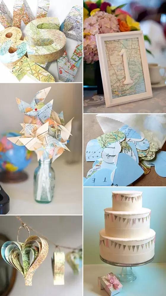 Create Map Decor Ideas