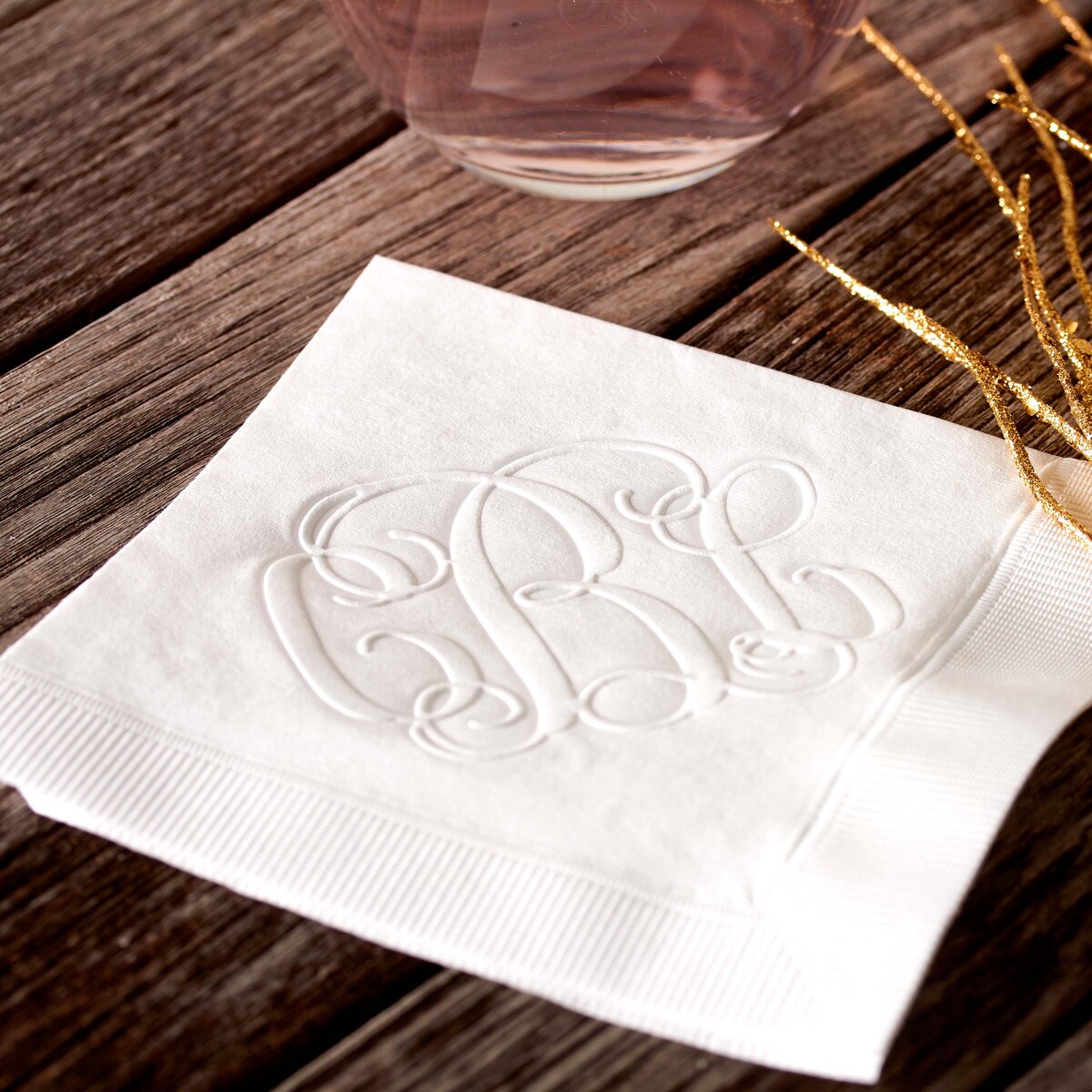 embossed