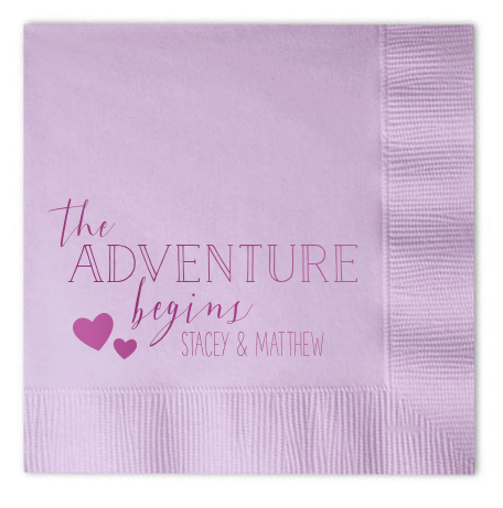 personalized cocktail napkins