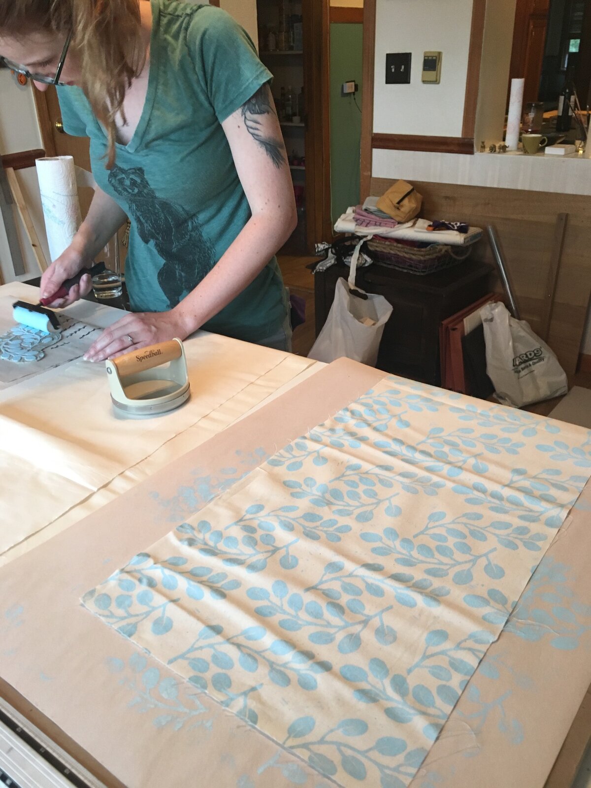 screen printing at home