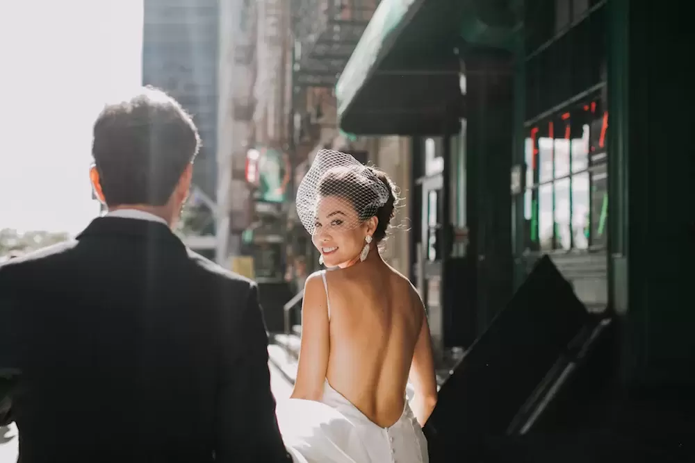 new york bridal photoshoot with bachelor shoreline joynt