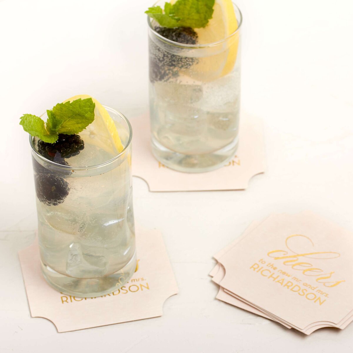 ultra violet themed drinks