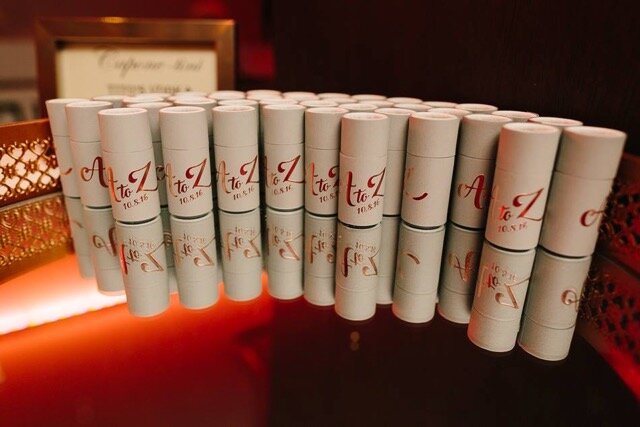 custom luxurious match favors