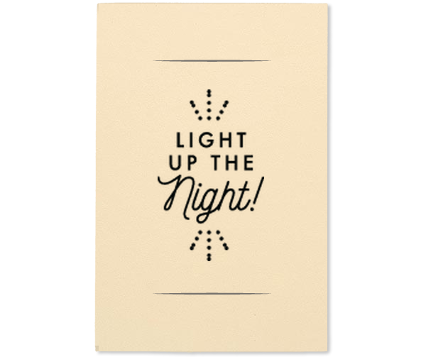 party sparkler sleeves