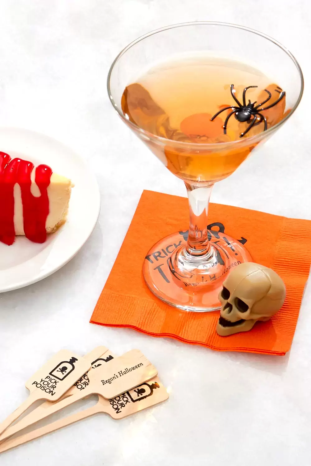 orange halloween cocktail ideas