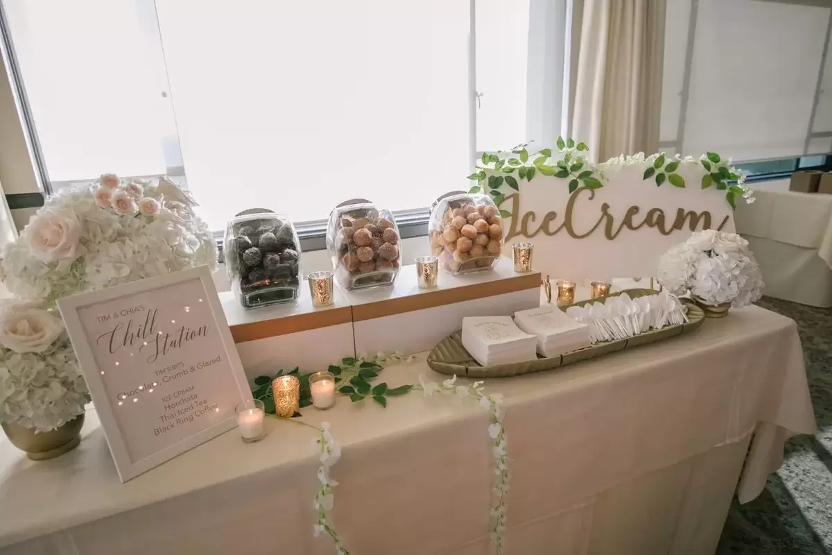 Chia Habte Wedding Donut Bar