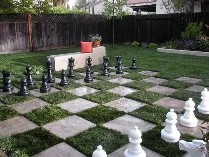yard chess for your 4th of July party