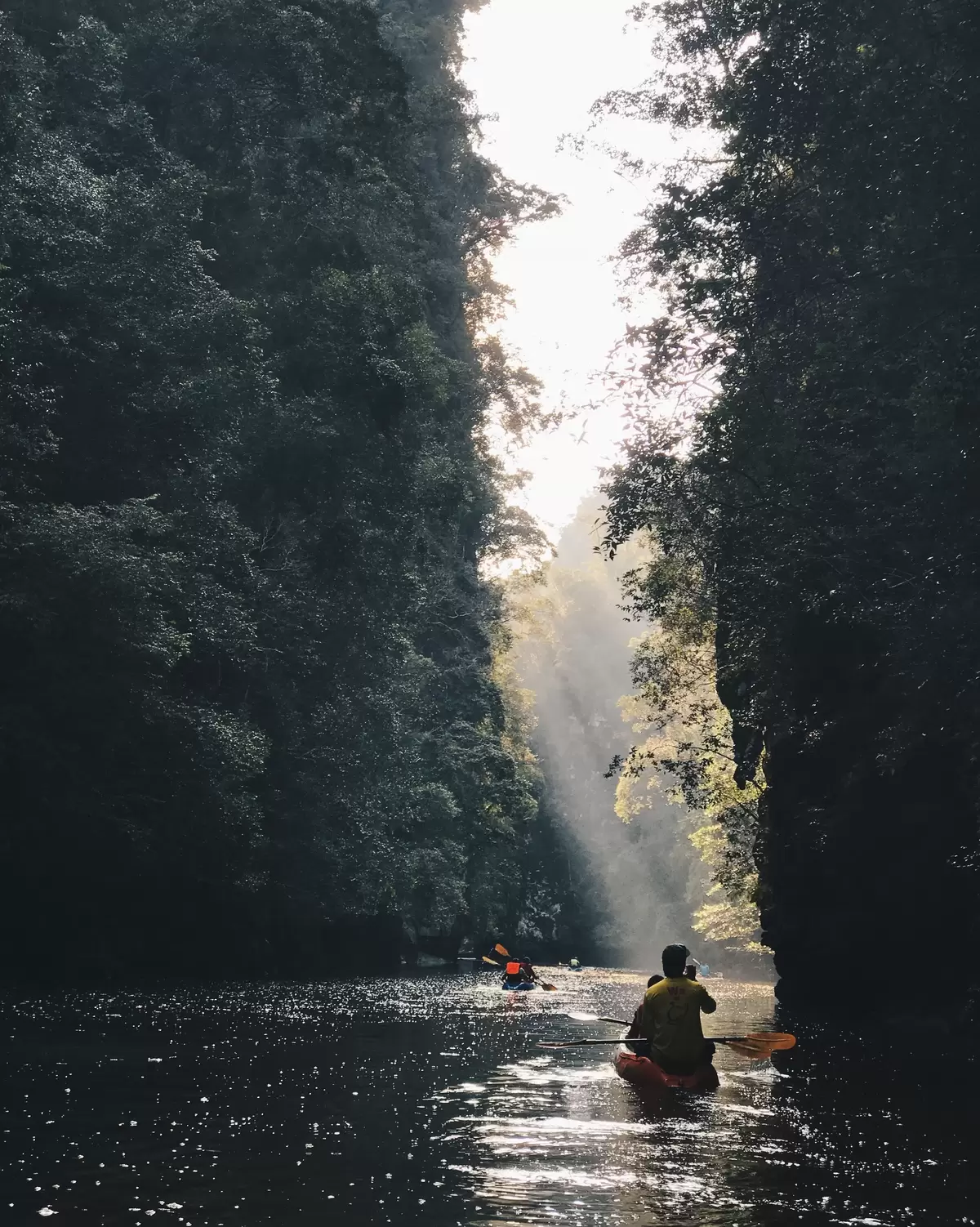 bachelor party kayak adventure