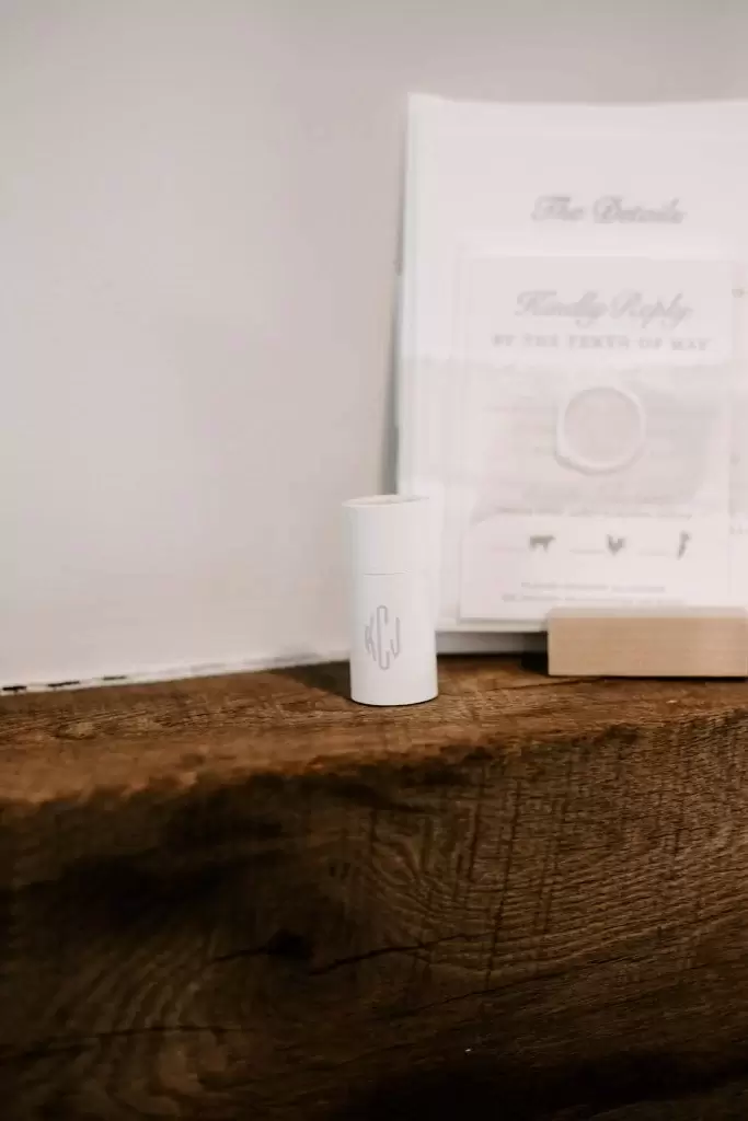 Prep of Boston barrel matches wedding favors