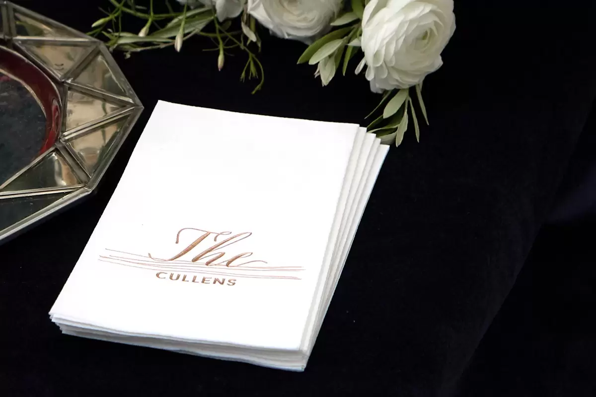 custom guest towels