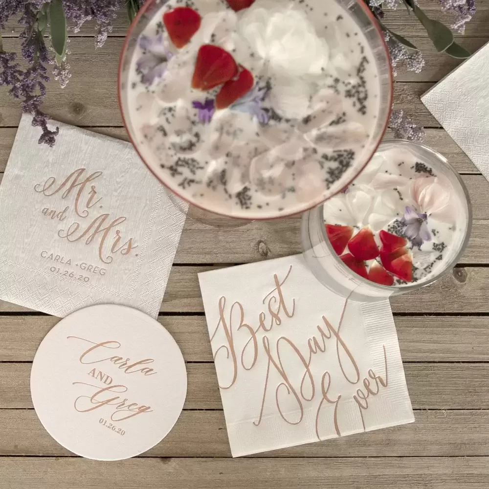 Try Lemon Mint Creamer Cocktails at Your Next Brunch or Bridal Shower