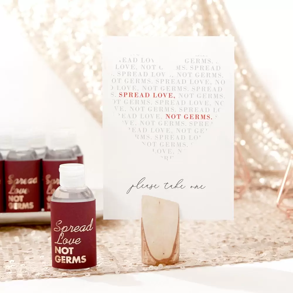 wedding table signs from For Your Party are a new wedding essential