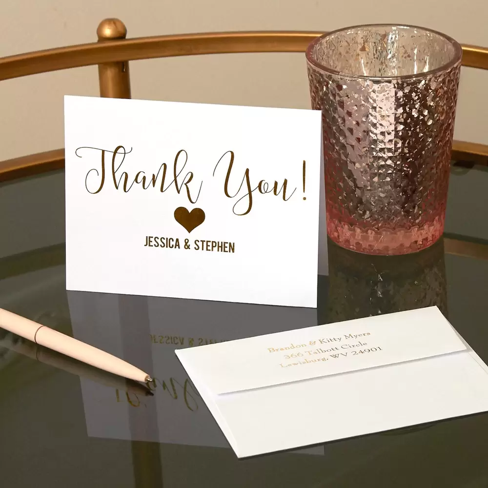 thank your essential workers with custom note cards from For Your Party