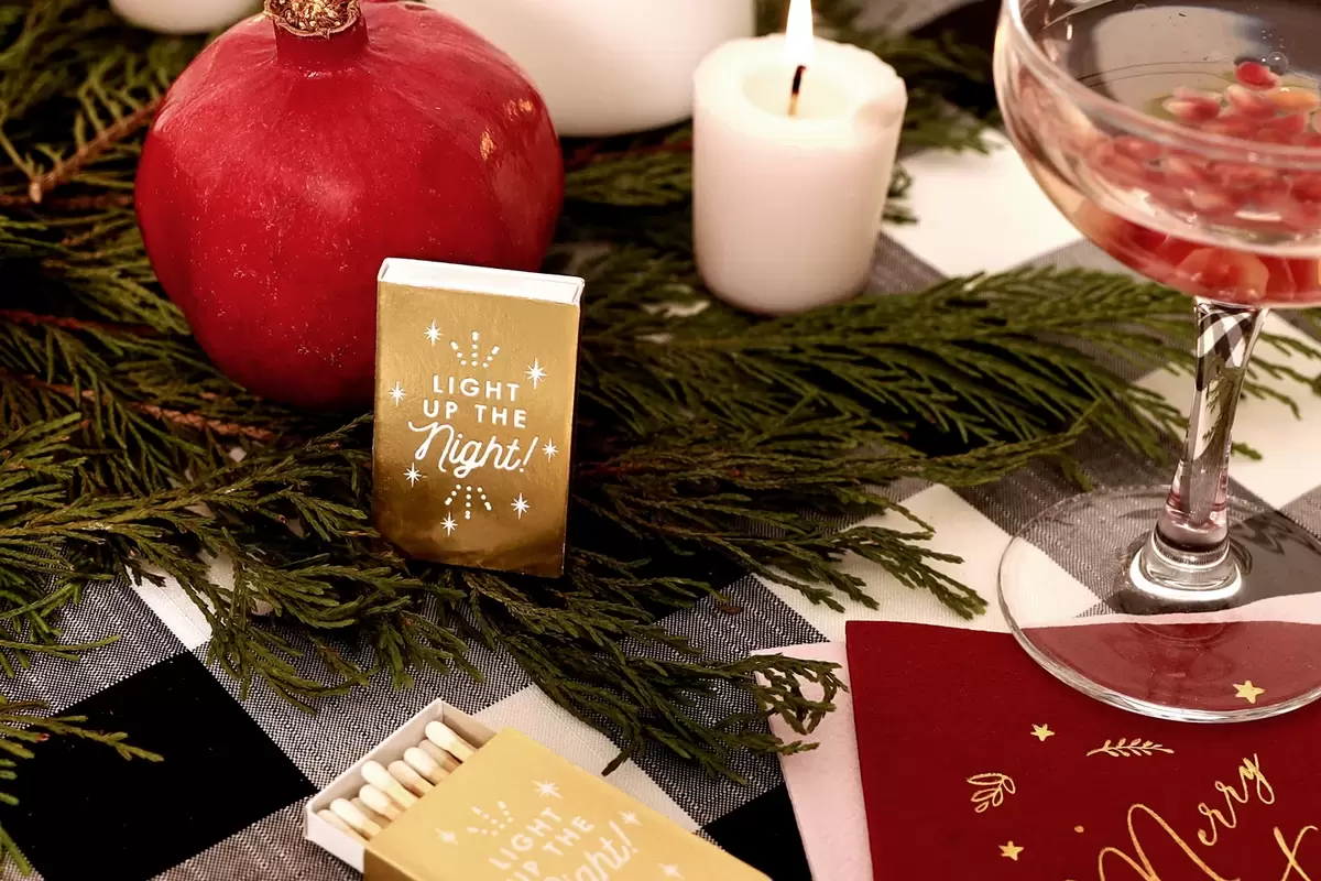add personalization to your holiday table with For Your Party