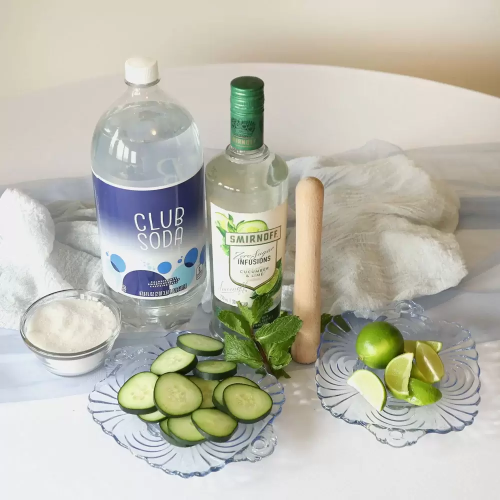 cucumber Mojito ingredients