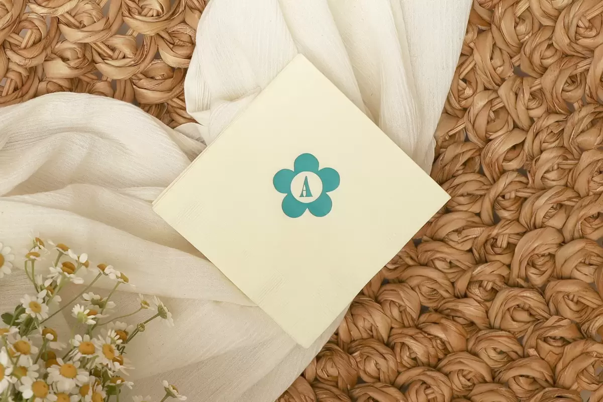 custom birthday napkin