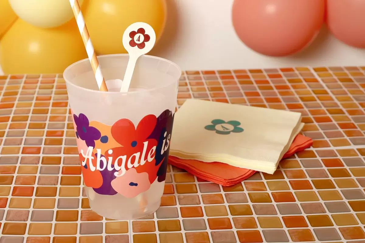 personalized cup as Custom Birthday Decorations