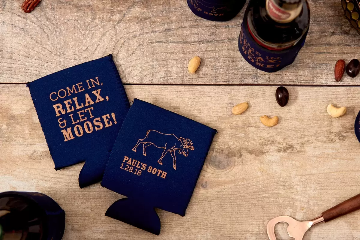 custom birthday can coolers