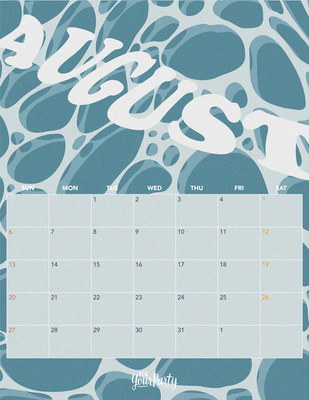 august