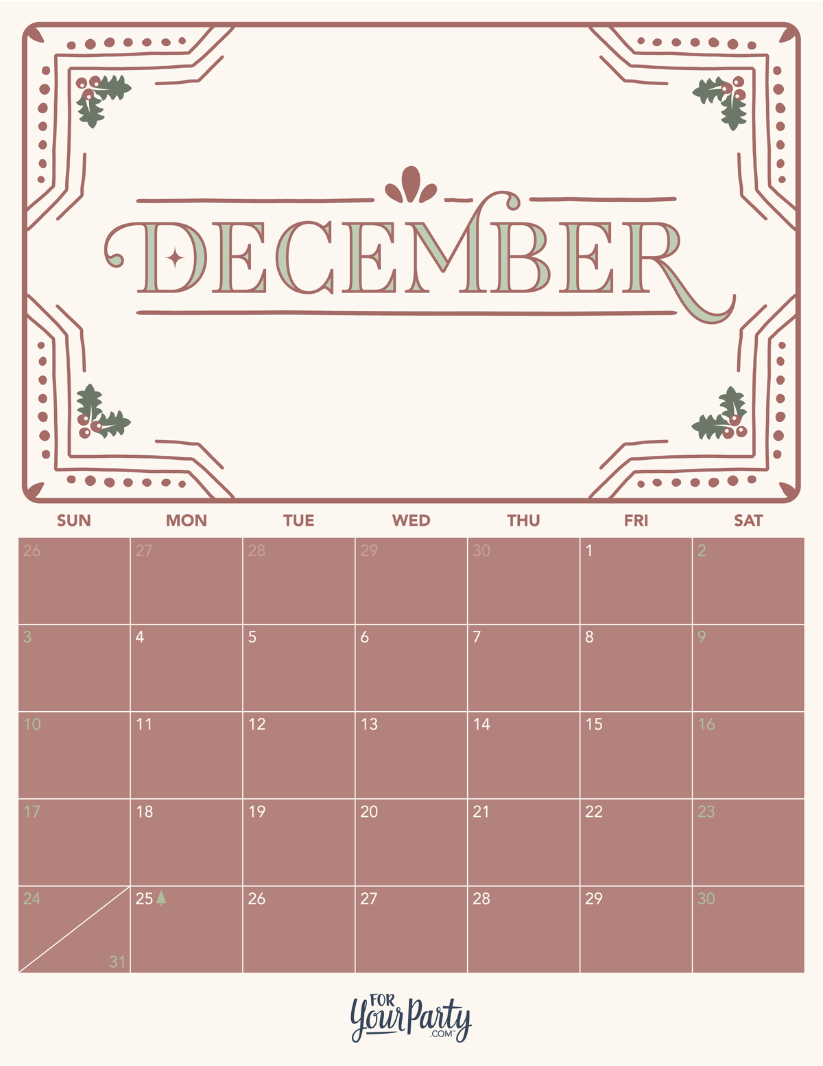 december