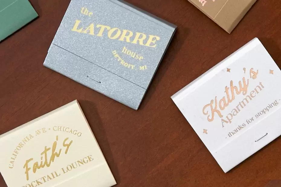 custom matchbooks for your wedding