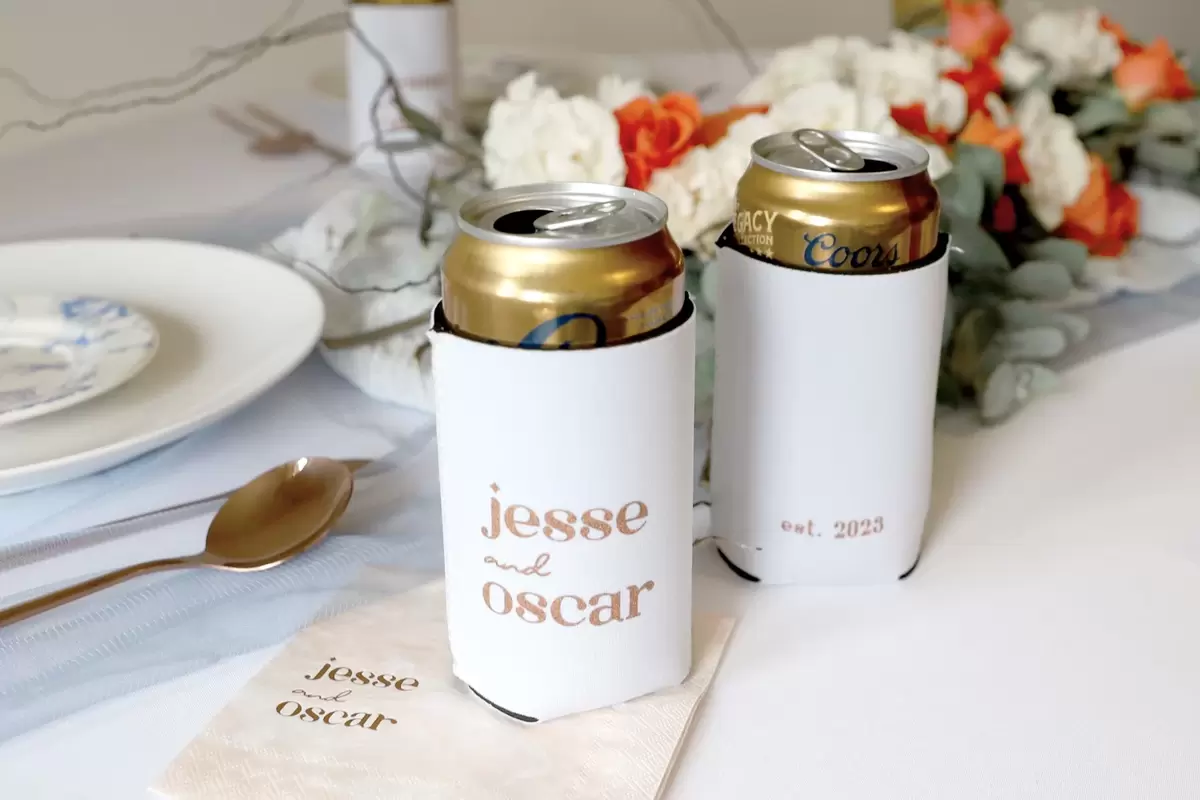 Hinterland Honeymoon Custom Can Cooler