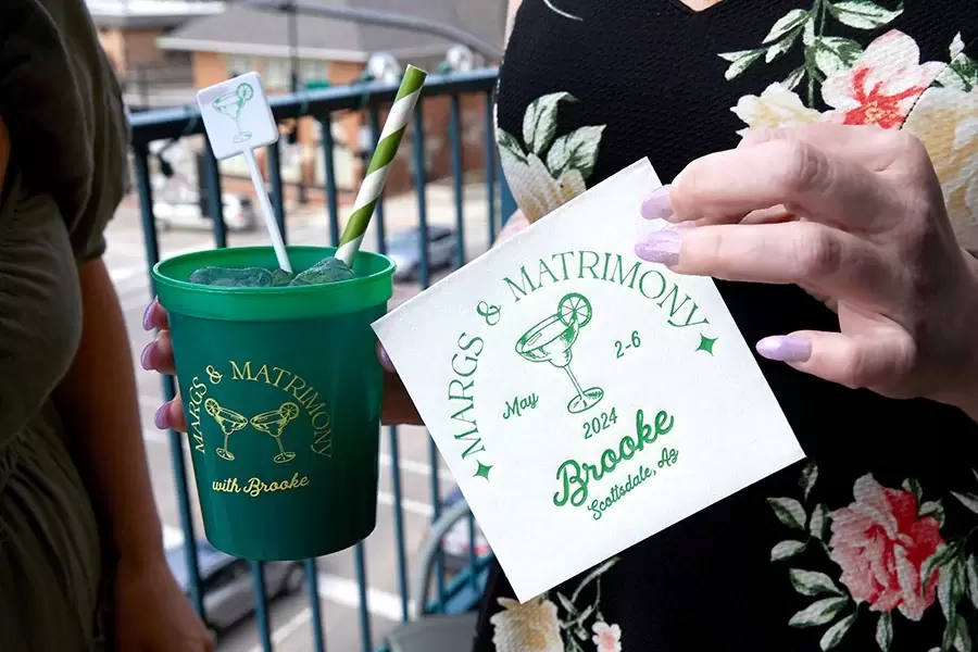 Custom Linen Like Napkins