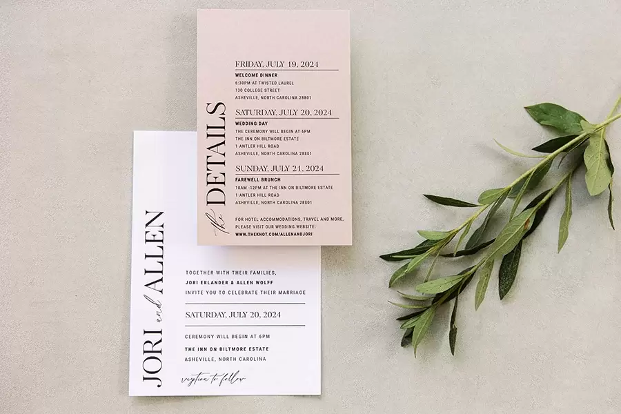 Wedding Packing List 