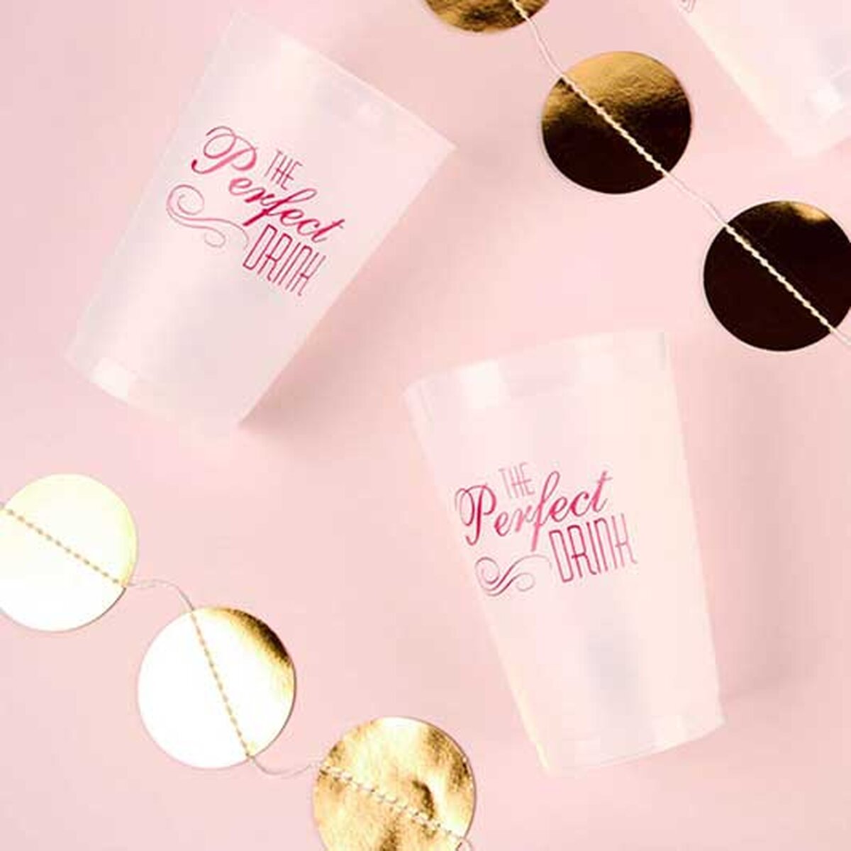custom 14 oz. frost flex party cup