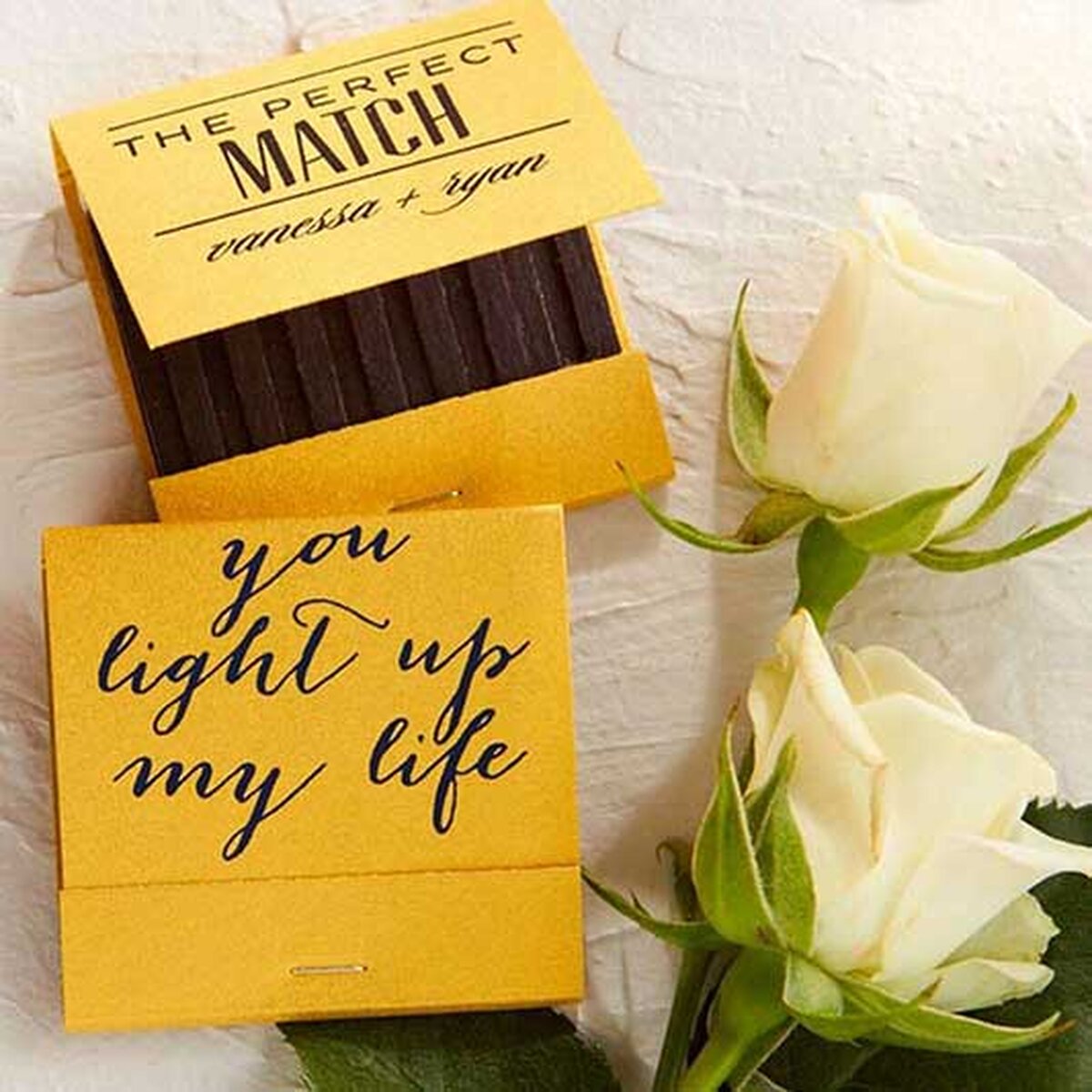 Matches Custom Matchbooks Wedding For Your Party 30 Strike Matchbook