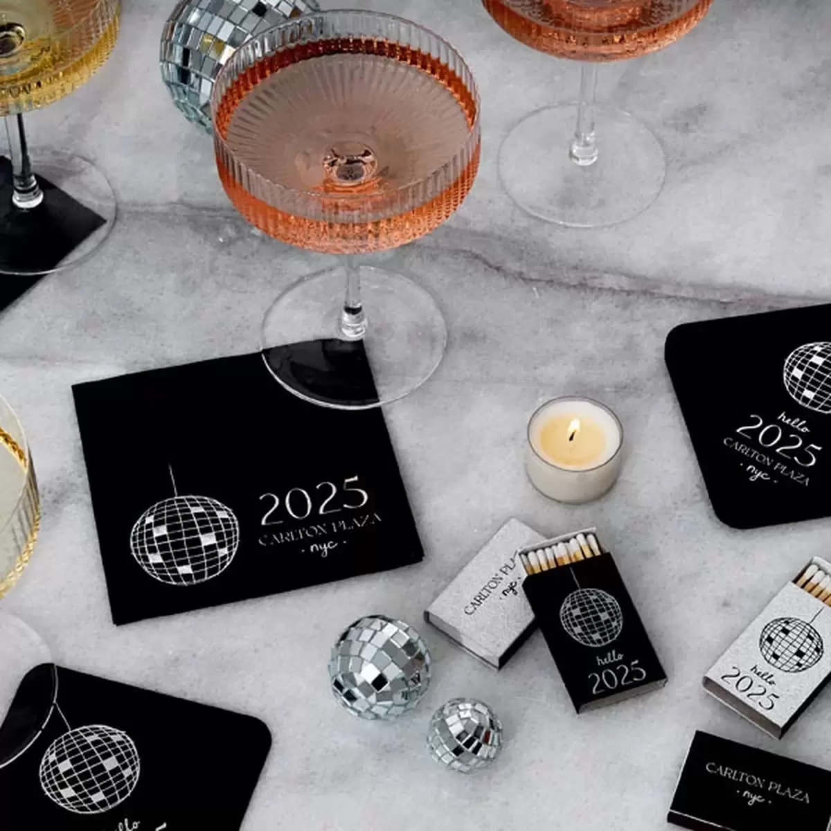 New Year's eve custom decor