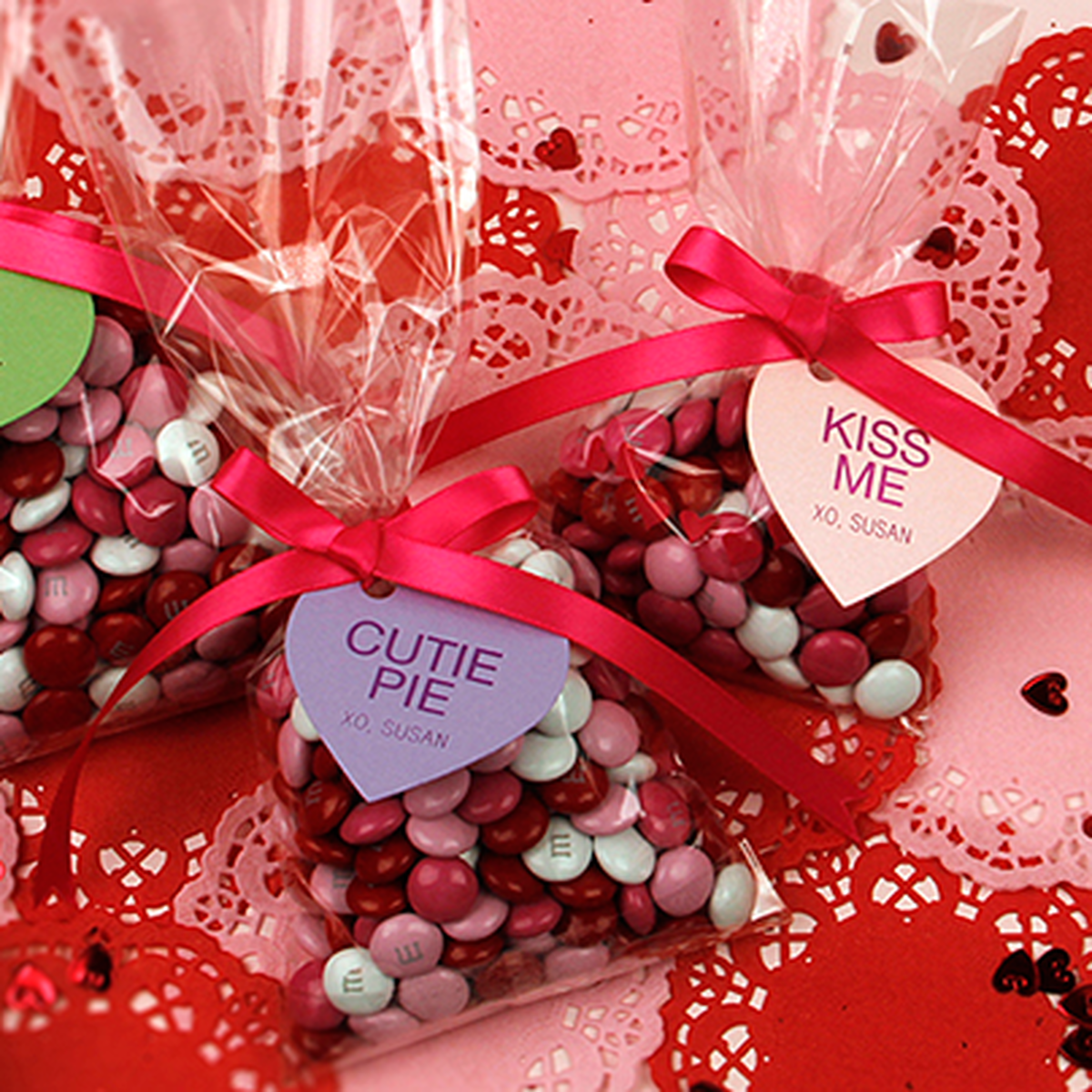 Valentine's Day Personalized Party Favor Tags